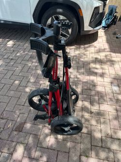 Golf push cart