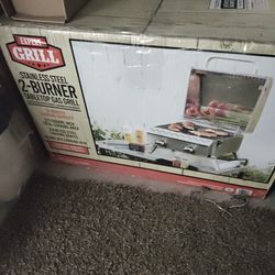 Grill Gas New Goes On Top Of A Table
