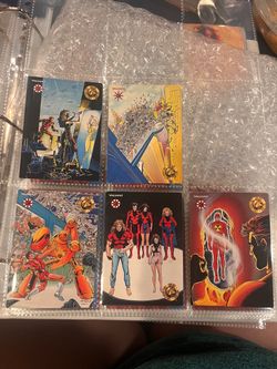 1993 Upper Deck The Valiant Era Trading Card Lot of 5 - Comic Book Covers