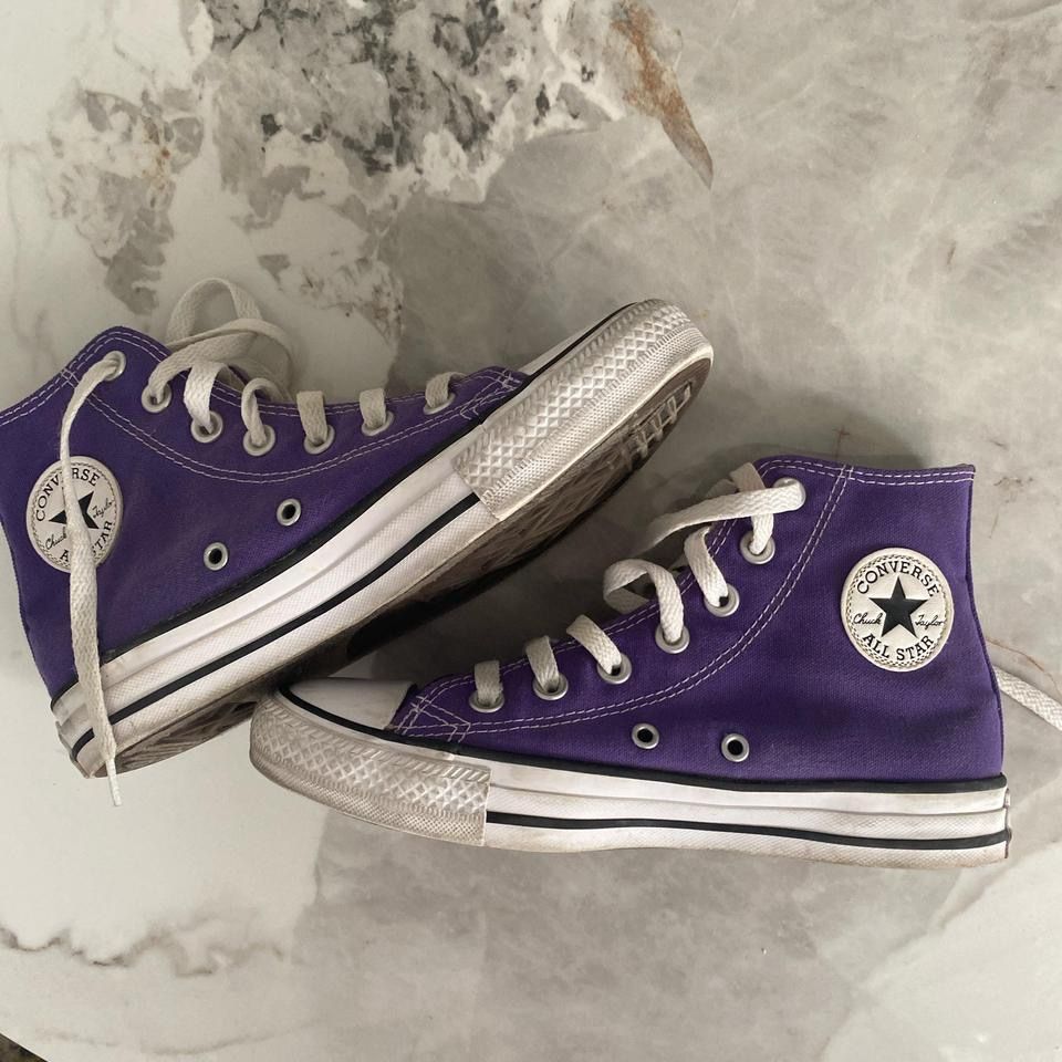 Purple Chuck Taylor Converse