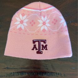 Texas A&M Pink Women’s Beanie Hat
