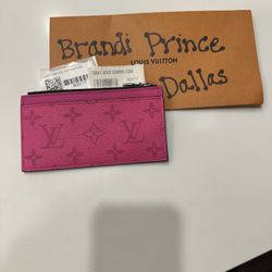 Authentic Louis Vuitton Taigarama Coin Card Holder