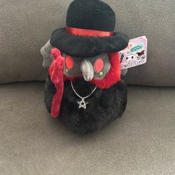 Squishable snackable plague doctor