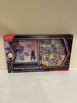 Pokémon TCG Cynthia’s Garchomp Ex Premium Collection