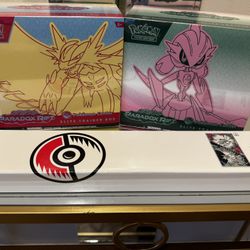 Pokémon Center Roaring Moon & Iron Valiant TCG Bundle