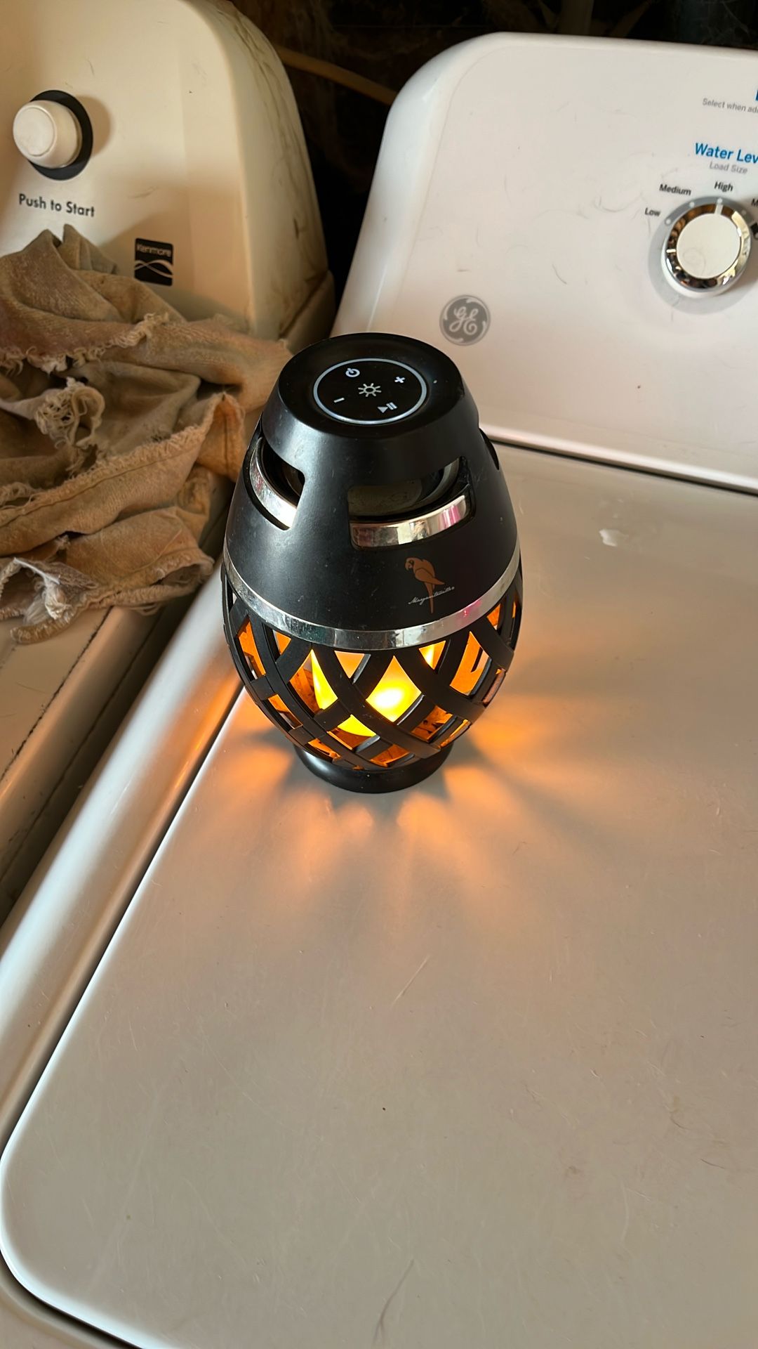 Bluetooth Speaker With A Light