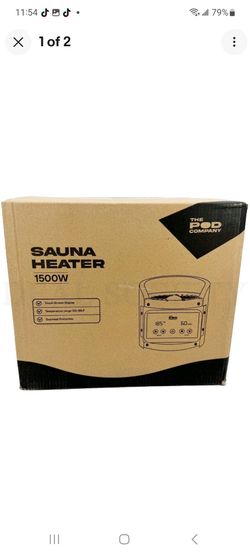 The Pod Company 1500W Sauna Heater US-BLM812025