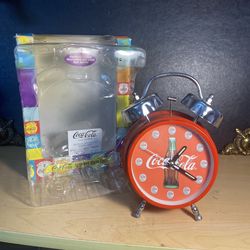 Coca-Cola Twin Bell Alarm Clock 1996