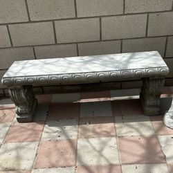New Bench Made Out Of Cement Perfect Gift 🎁 