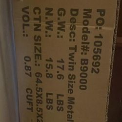 Twin Bed Frame And Box Spring