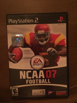 Sony ps2 ncaa football 07