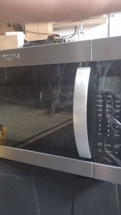 Whirlpool over range microwave brand new
