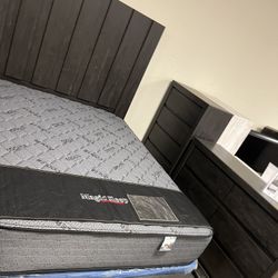 Rustic Style Five Piece Bedroom Suite 