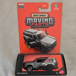 Matchbox Moving Parts 1:64 2024 Lexus GX Gray Metal Diecast