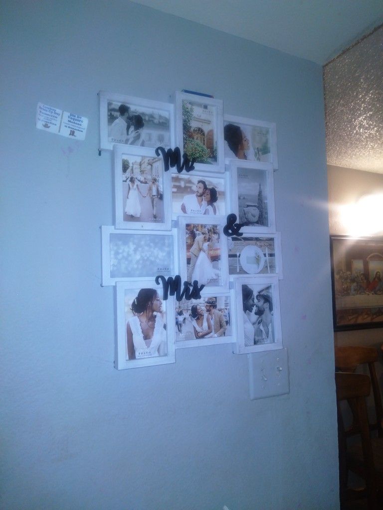 Picture Frame Me And Mrs