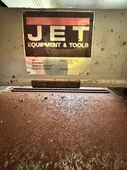 JET Industrial Planer