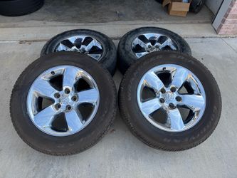 20” dodge ram chrome wheels