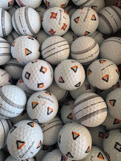 Taylormade pix/ stripe tp5 & tp5x golf balls $15 per dozen