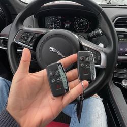Jaguar key fob