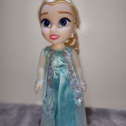 Disney Frozen Elsa Doll 14"H