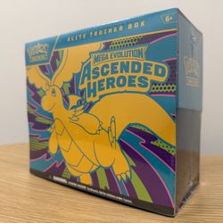 Pokemon cards Ascended Heroes Elite Trainer Box