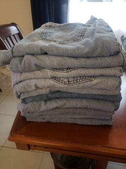 10 pairs 36W 30L blue Jeans