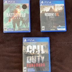 PS4 Game Lot - $25