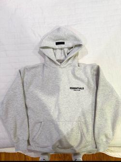 Essentials Hoodie Baggy XS Light Oatmeal color