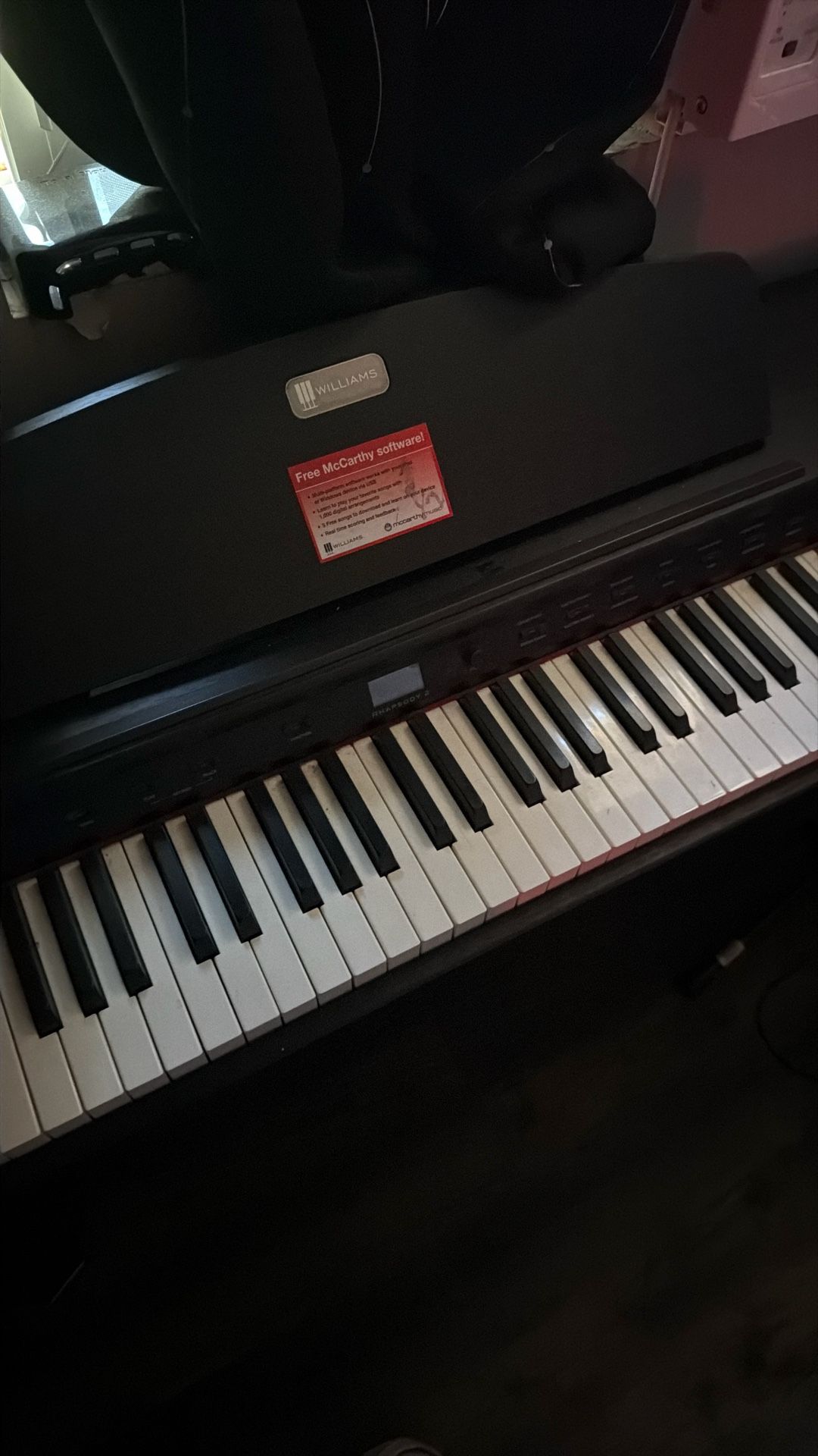 88 Keyboard Williams Piano 