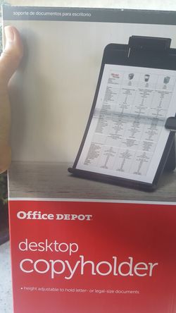 desktop copy holder