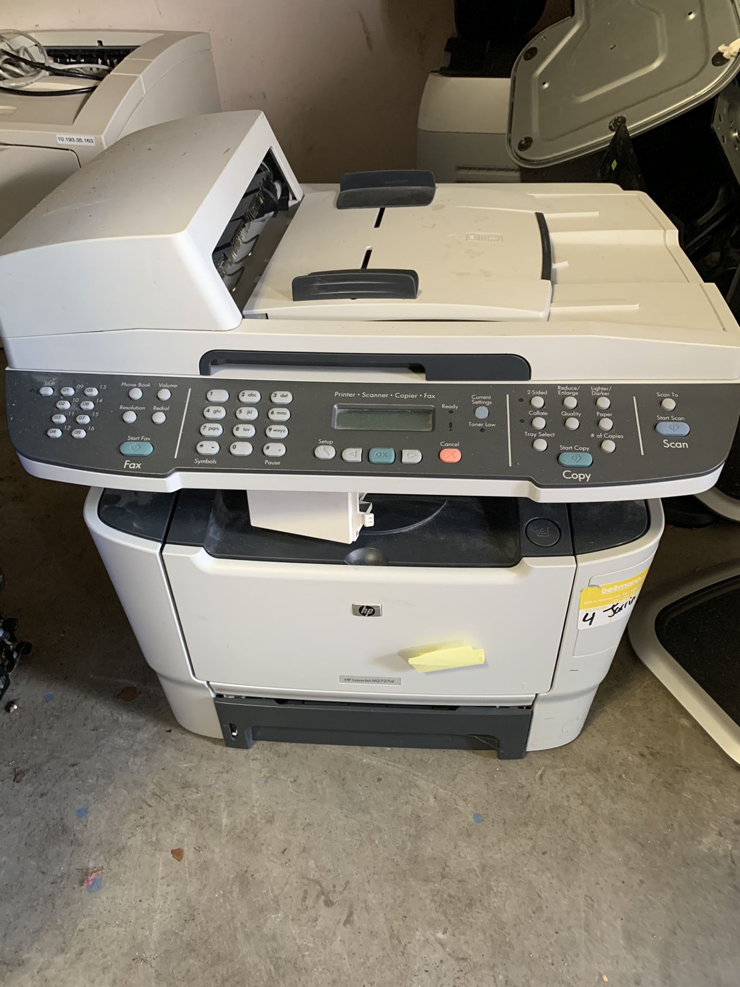 HP LaserJet M2727nf LaserJet printer