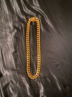 14mm 24in stainless steel cuban link chain