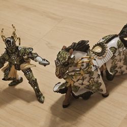 Papo Dark Spider Warrior Knight with Horse figurine