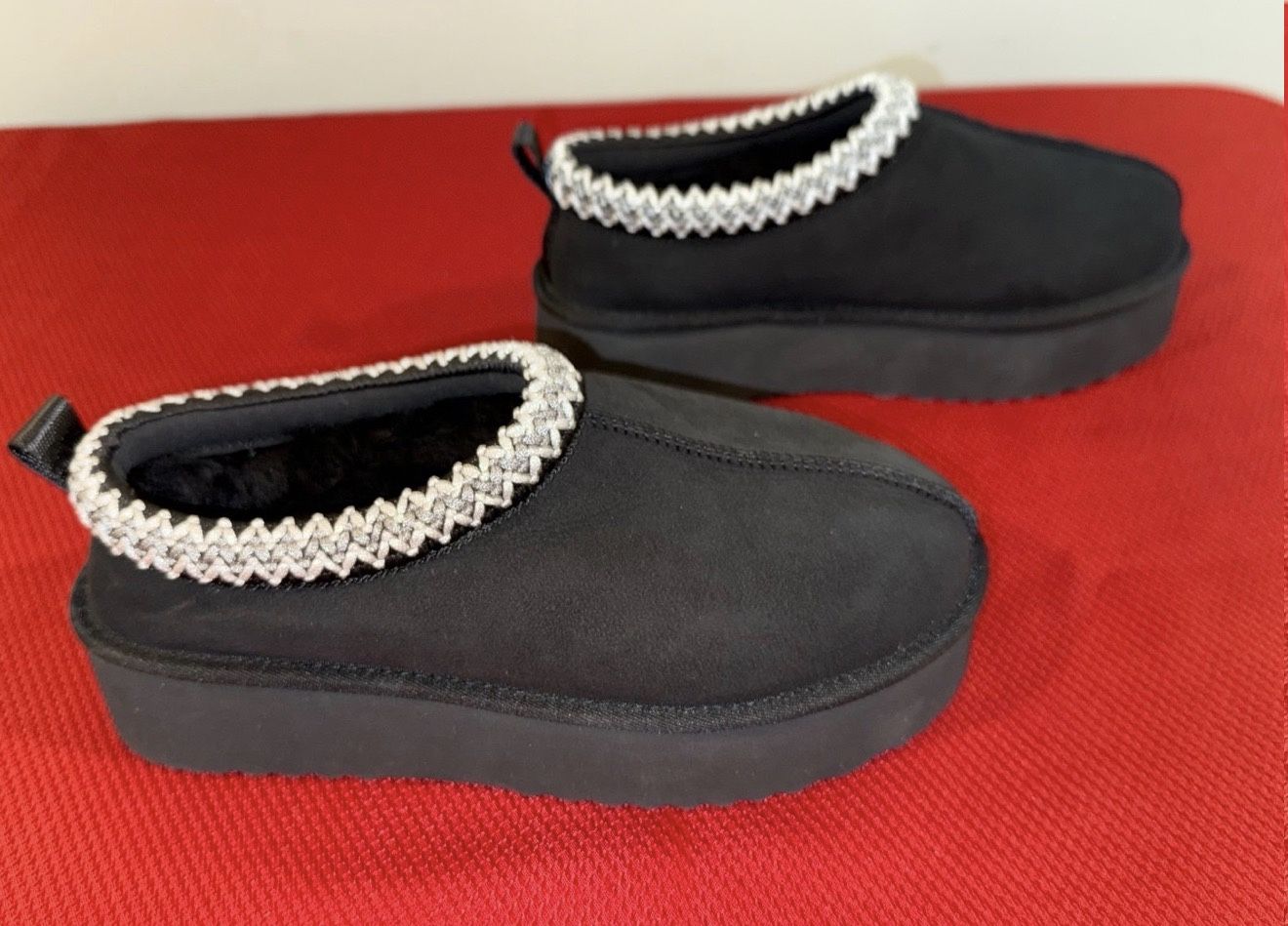 Platform Mini Boots/Slippers (Located in Woonsocket, RI)