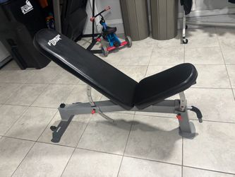 Adjustable weight bench