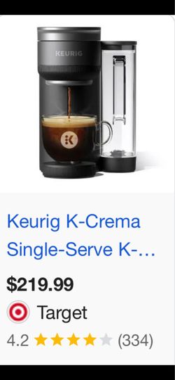 Keurig K Crema