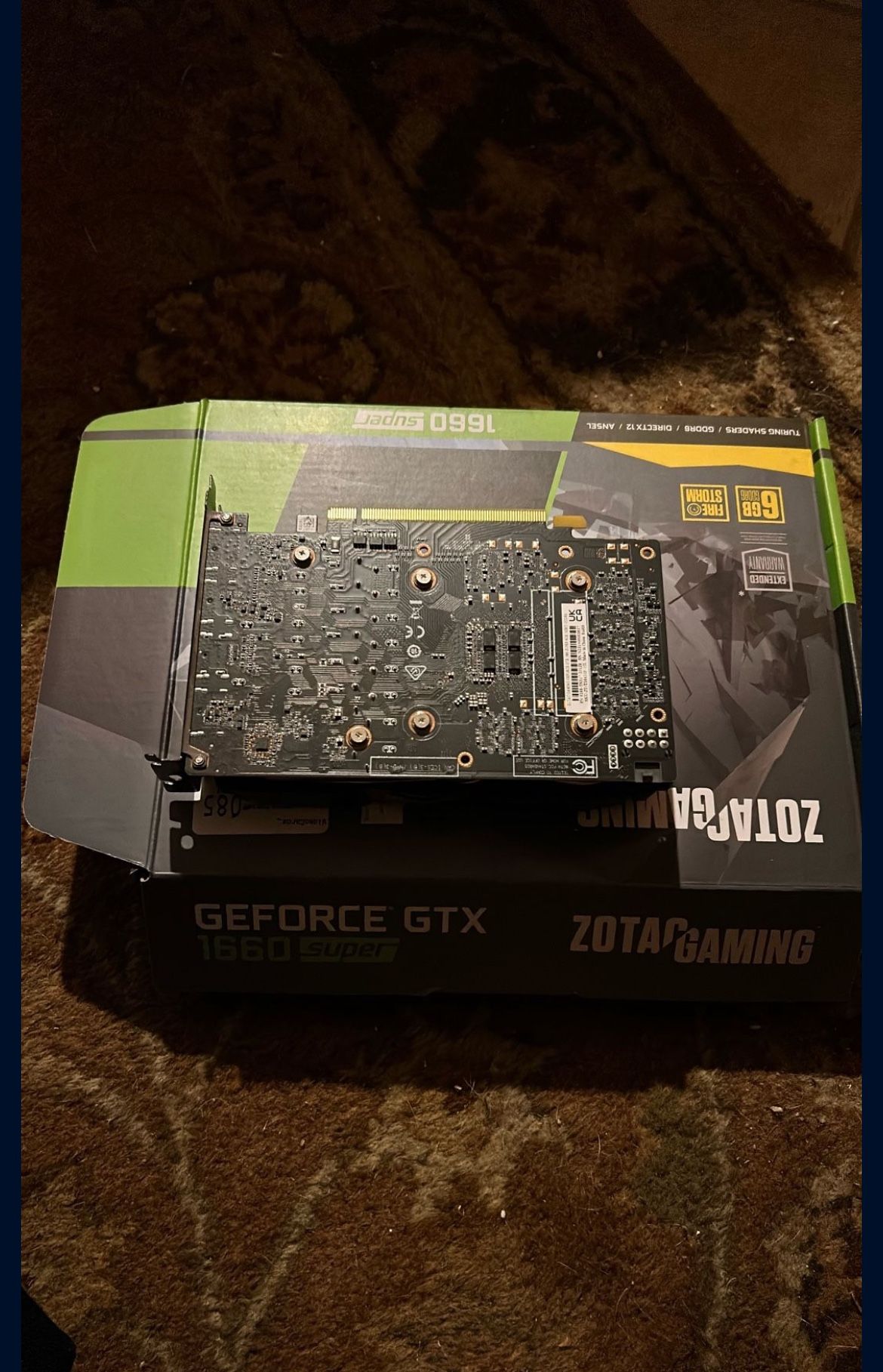 MSI GeForce GTX 1660 Super Ventus XS OC 6GB GDDR6 Graphics Card