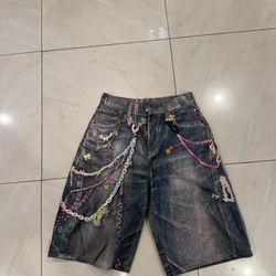 ACNE STUDIOS  DENIM SHORTS