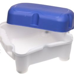 Sit and Store Bathing Seat and Step Stool