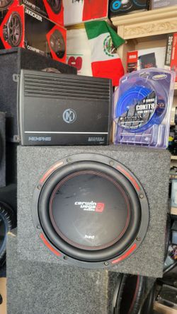 12inch Sub And Amplifier And Kit