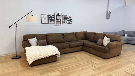 Light Brown 3pc Sectional by Ashley