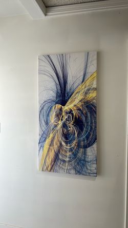 Abstract Fractal Canvas Wall Art