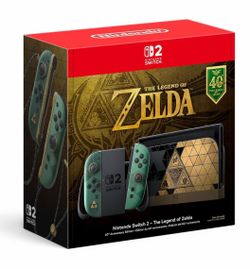 Nintendo Switch 2 –The Legend of Zelda – 40th Anniversary Edition