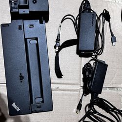 Lenovo ThinkPad Docking System And Charger