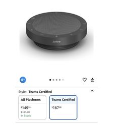 Jabra Speak2 55 Wireless Bluetooth Speakerphone