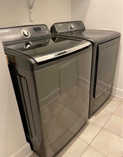 Samsung large washer/dryer set ( Offer Delivery )