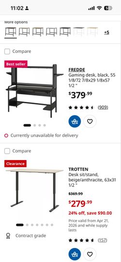 IKEA gaming desk