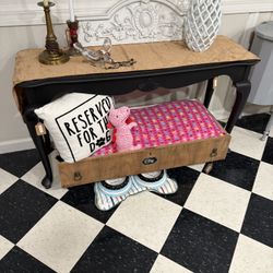 Black Console Table 