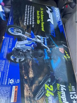 Hyper Toys 24V Electric Youth Dirt Bike