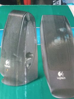 New in Box Pair of Logitech S-120 2.0 Computer or Stereo Speaker System